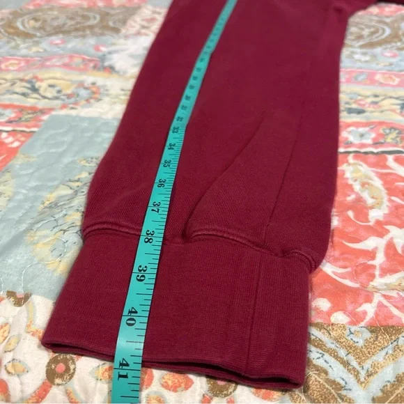 Stussy Men's Burgundy-Red World Tour Joggers Cotton - Picture 11 of 11